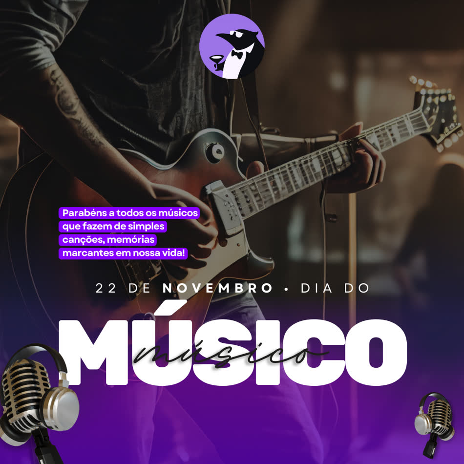 Musician's Day social graphic