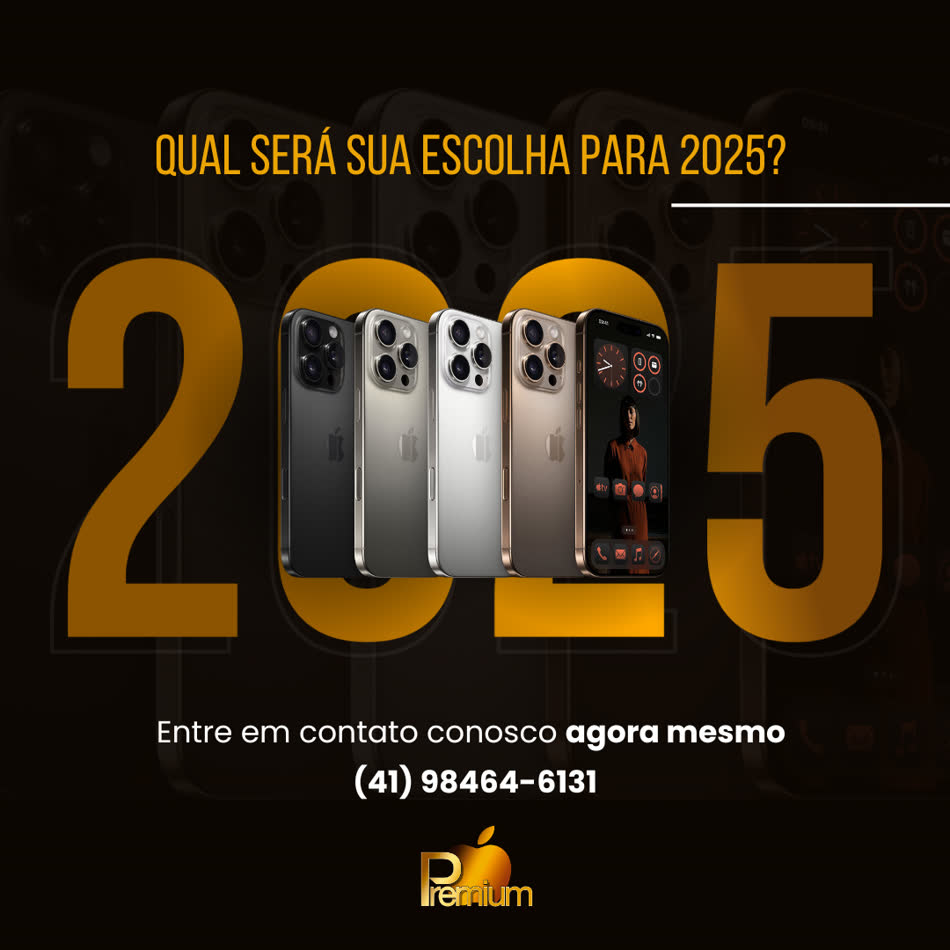 iPhone Premium 2025 product graphic